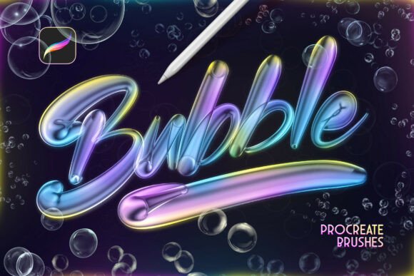 Download Bubbles Procreate Brushes - Brush Collection