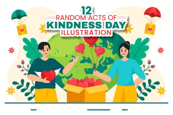 Download 12 Random Acts of Kindness Illustration - Random Collection