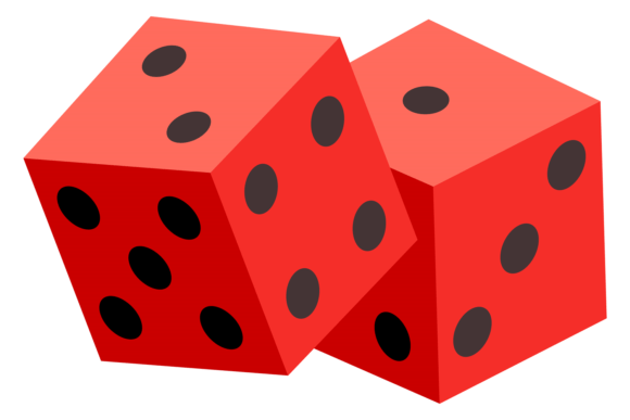 Download Red Dice Pair. Luck Symbol. Random Icon - Premium Bundle