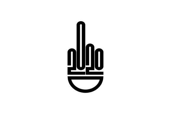 Download 2020 As a Hand Showing the Middle Finger - Premium Resources