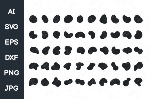 Download Vector Liquid Shadows Random Shapes. Svg - Premium Bundle