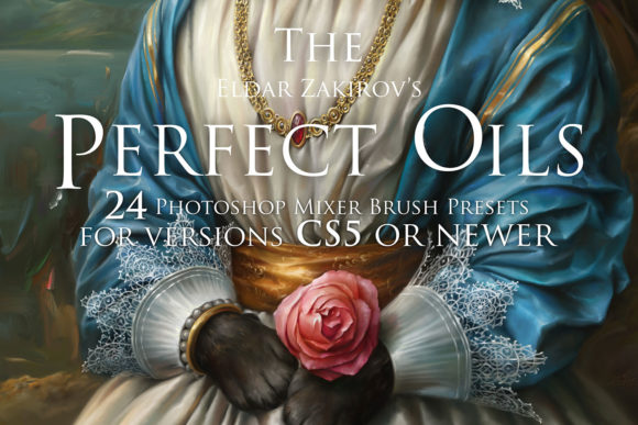 Download Perfect Oils. 24 PHOTOSHOP Oil Brushes - Brush Collection