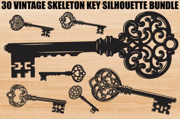 Download Vintage Skeleton Key Bundle - Vintage Collection