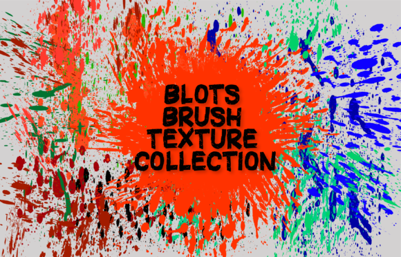 Download Blots Brush Texture Collection - Brush Collection